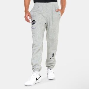 Los Angeles Lakers Gray Nike Courtside Joggers City Edition NWT